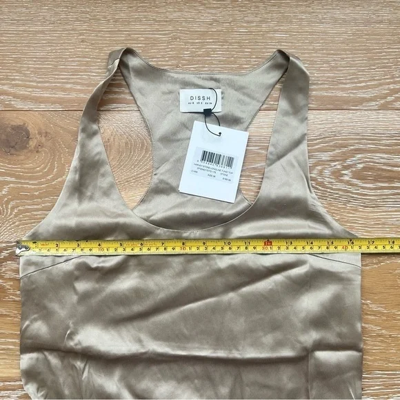DISSH HARVEY STONE SILK TUNIC TOP size 2 NWT - Picture 7 of 8